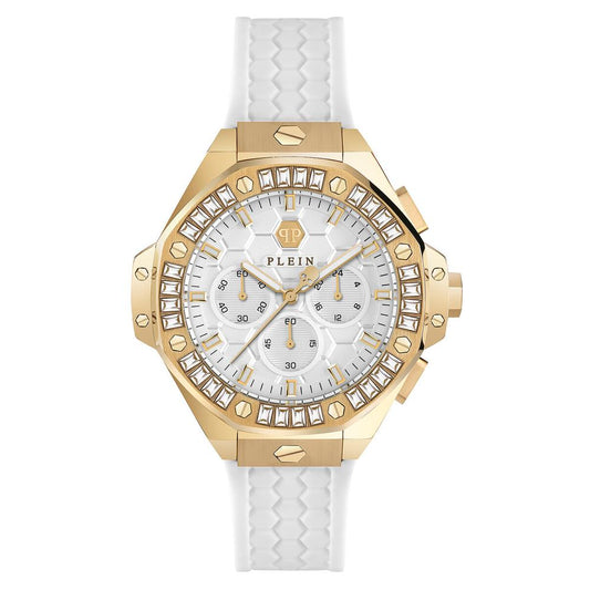 Philipp Plein White Synthetic Dress Watch