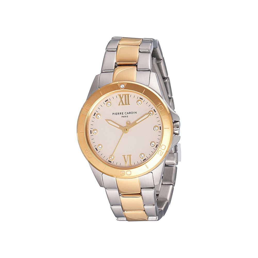 Pierre Cardin Gold Stainless Steel Dress Watch