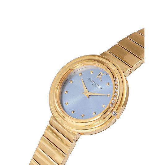 Pierre Cardin Gold Stainless Steel Dress Watch