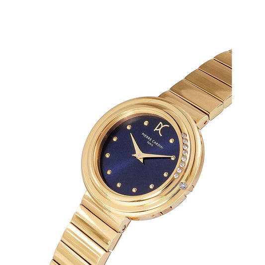 Pierre Cardin Gold Stainless Steel Dress Watch