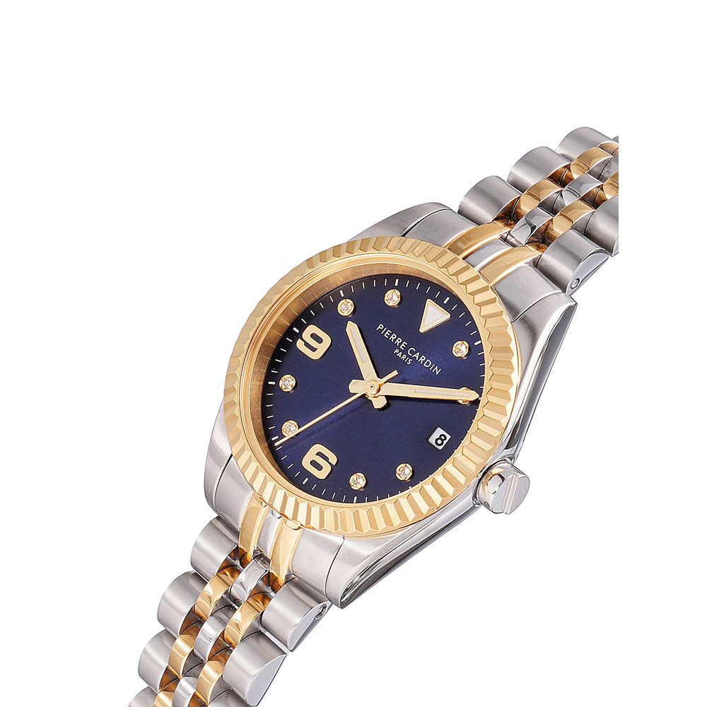 Pierre Cardin Gray Stainless Steel Bracelet Watch