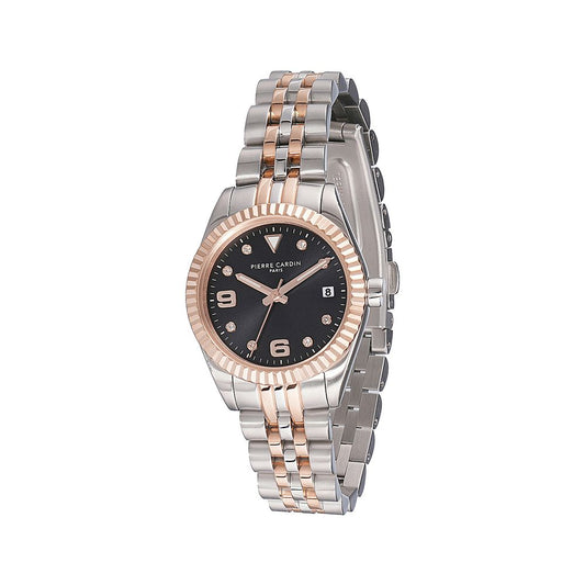 Pierre Cardin Gray Stainless Steel Dress Watch