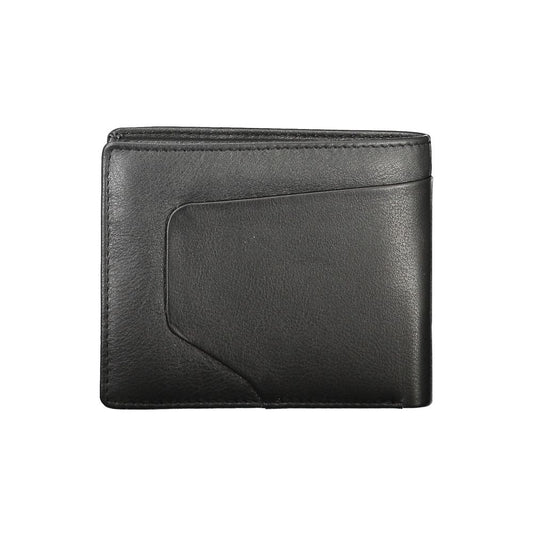 Piquadro Black Leather Wallet