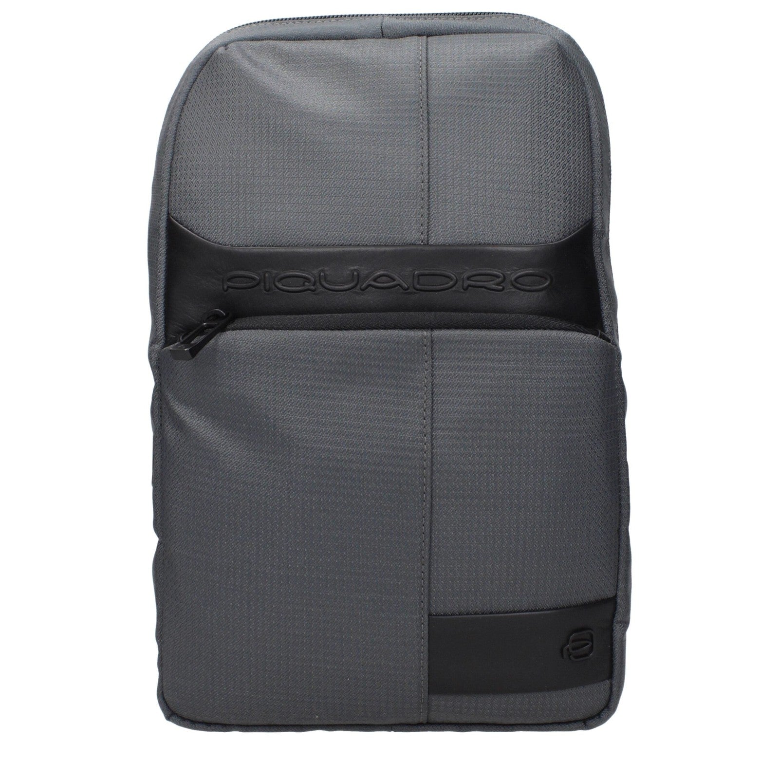 Piquadro Gray Fabric Crossbody Bags