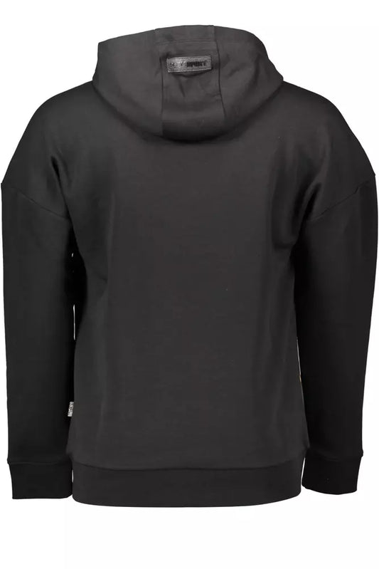 Plein Sport Black Cotton Men Sweater