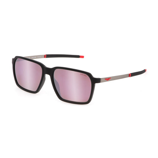 Police Black Plastic Sunglasses