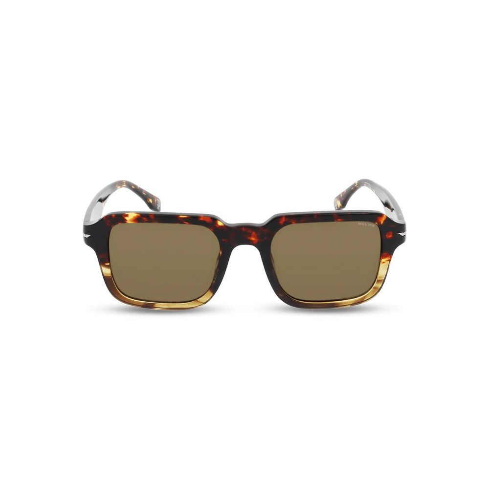 Police Brown Acetate Sunglasses
