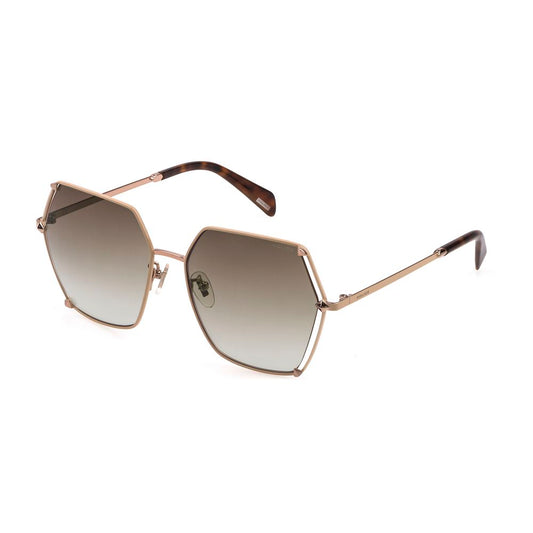 Police Gold Metal Sunglasses