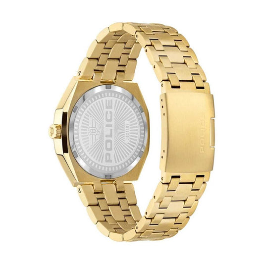 Police Gold Stainless Steel Watch