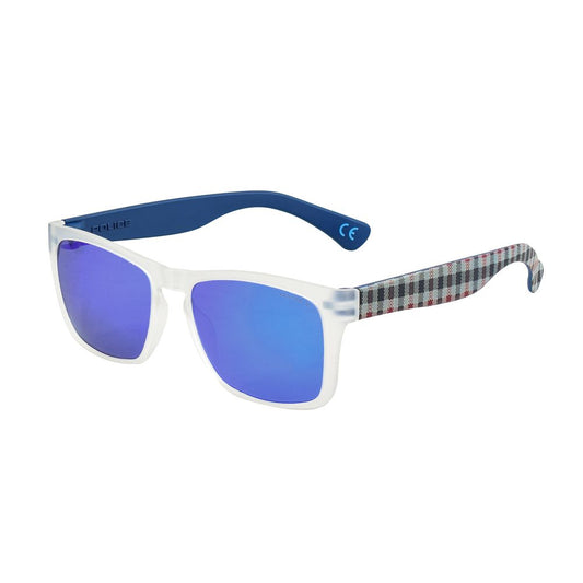 Police White Injected Sunglasses