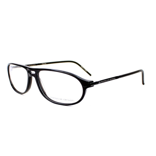 Porsche Black Plastic Glasses Frames