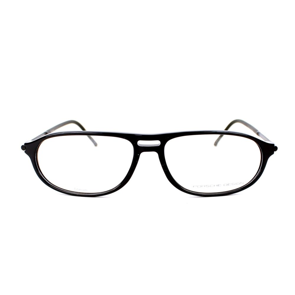 Porsche Black Plastic Glasses Frames