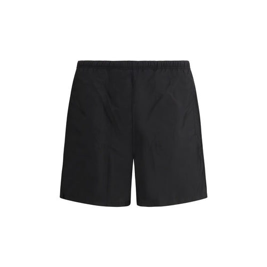 Prada Black Recycled Polyamide Shorts