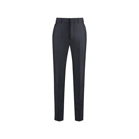 Prada Blue Mohair Dress Pants