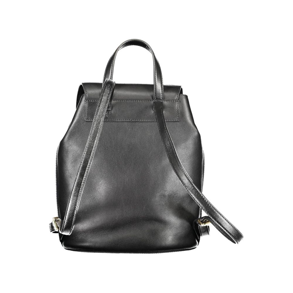 Ralph Lauren Black Leather Backpack