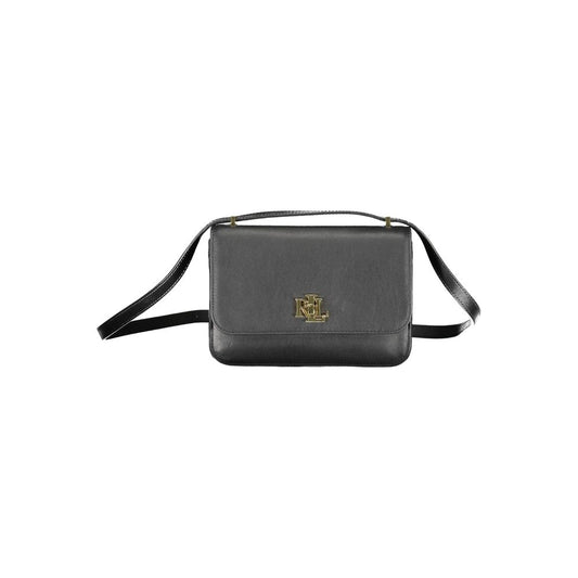 Ralph Lauren Black Leather Handbag