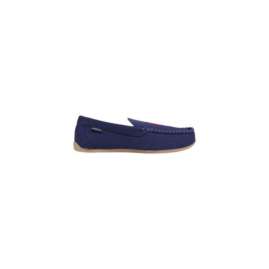 Ralph Lauren Blue Textile Slippers