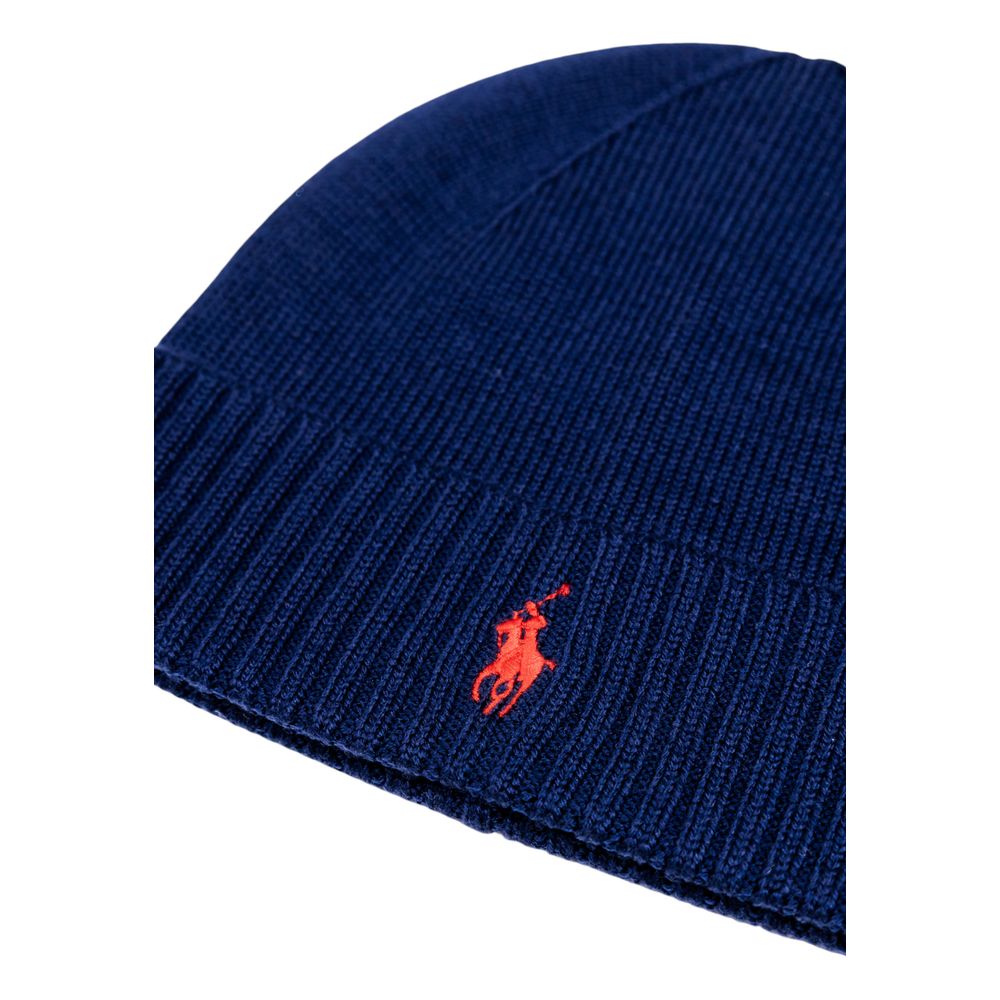 Ralph Lauren Blue Wool Cap Baseball Hat