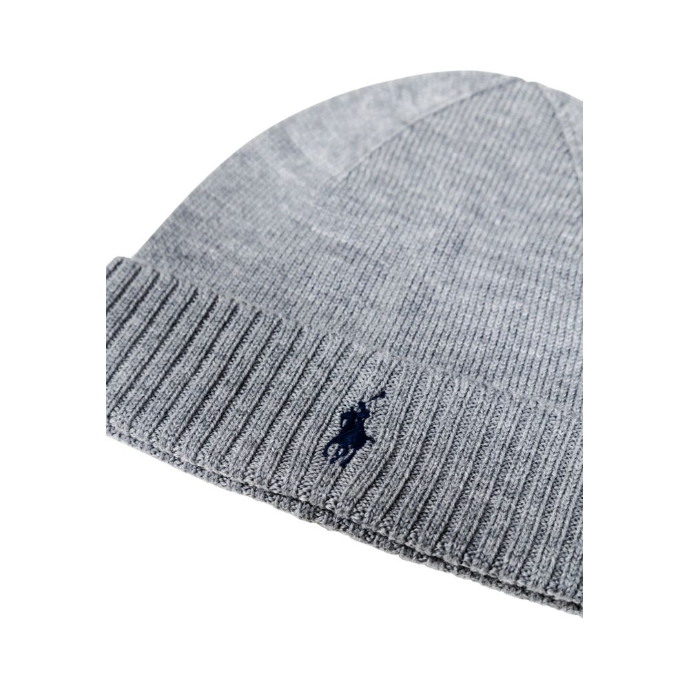 Ralph Lauren Gray Wool Cap Baseball Hat