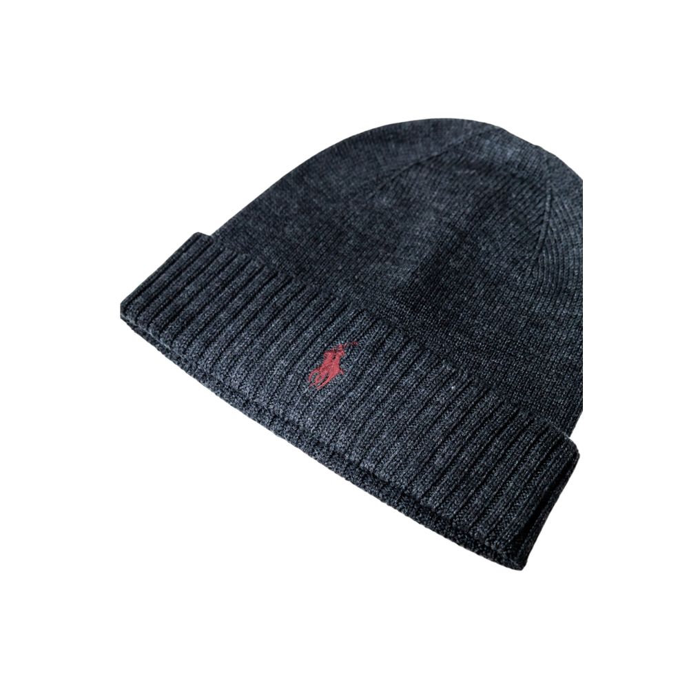 Ralph Lauren Gray Wool Cap Baseball Hat
