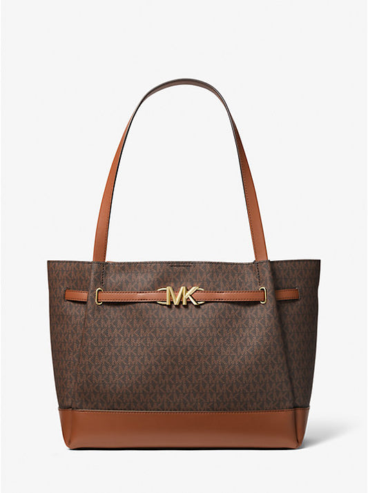 MK Jet Set Reed Large Logo Tote