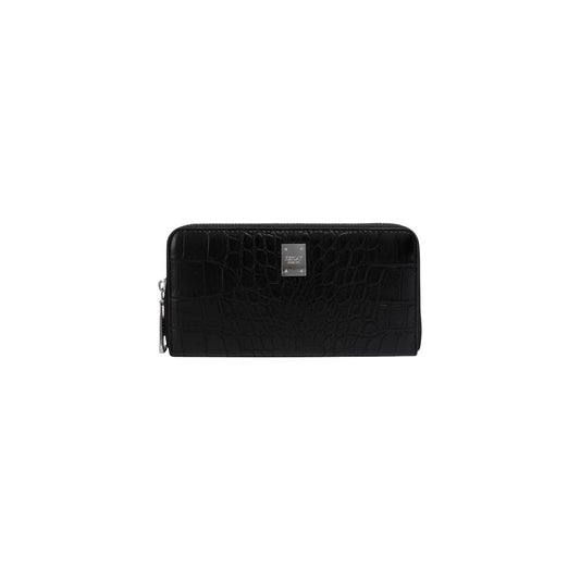 Replay Black Polyester Wallet