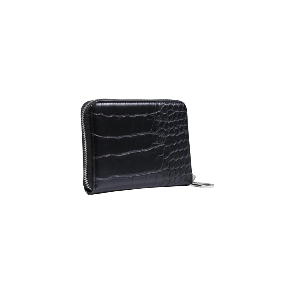Replay Black Polyester Wallet