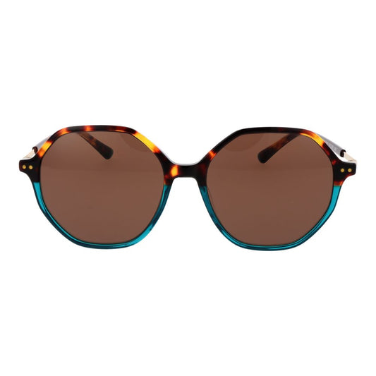 Replay Brown Plastic Sunglasses