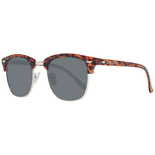 Replay Brown Unisex Sunglasses