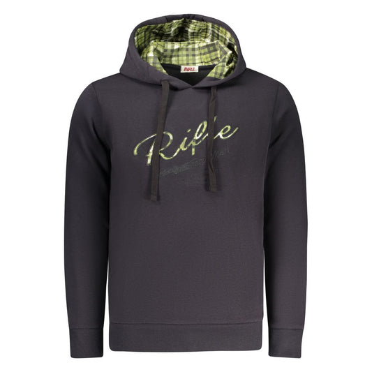 Rifle Blue Cotton Men's Sweatshirt