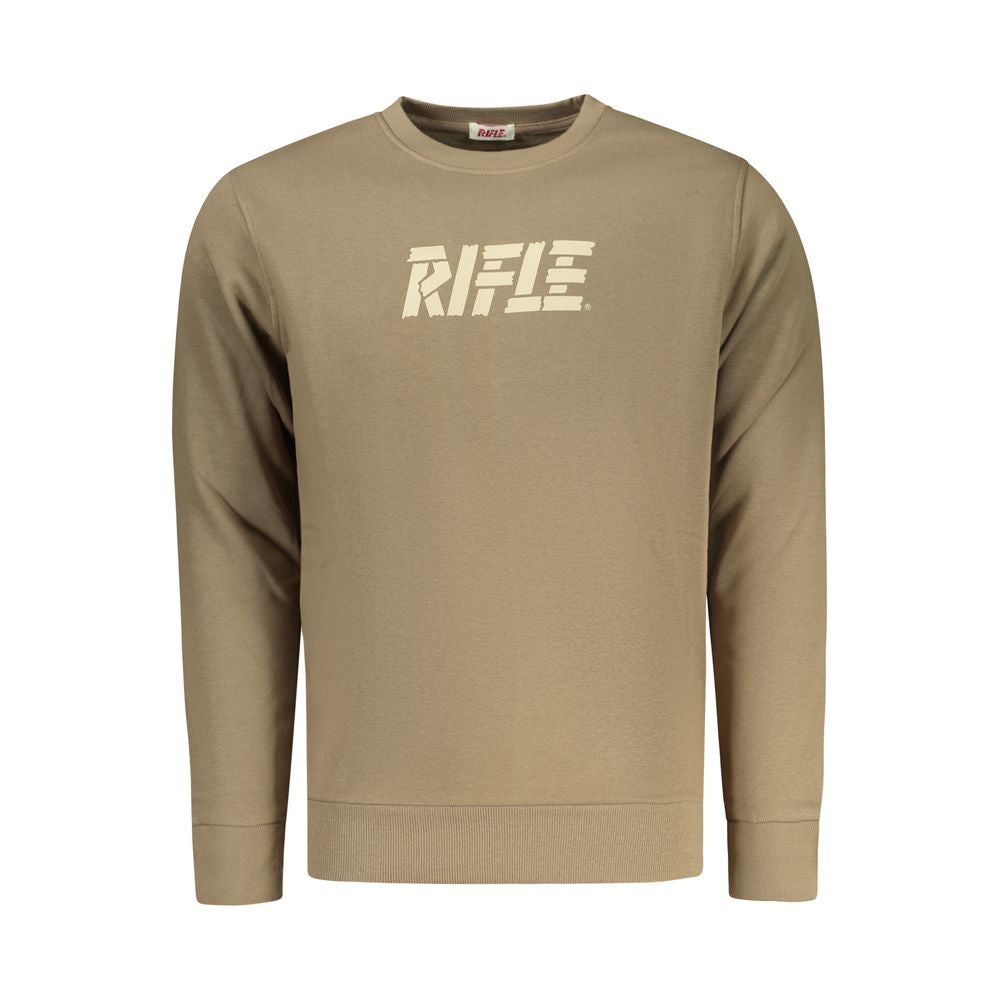 Rifle Marrone Cotton Men's Sweatshirt