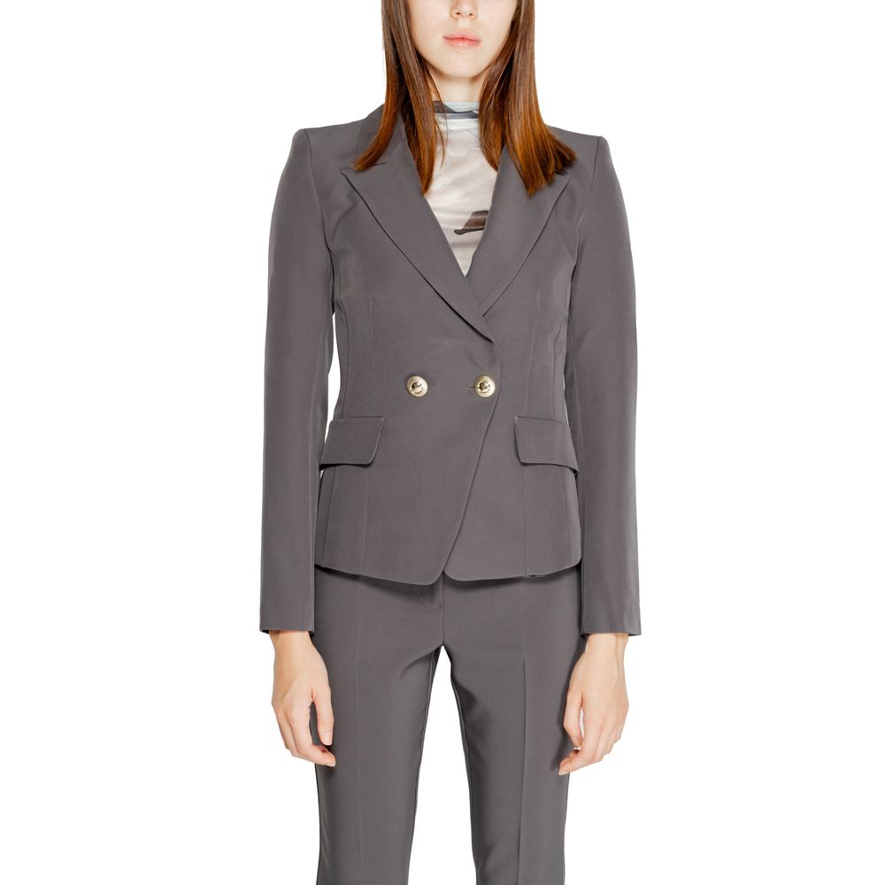 Rinascimento Gray Polyester Suits & Blazer