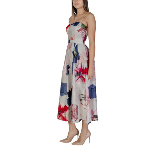 Rinascimento Multicolor Polyester Dress