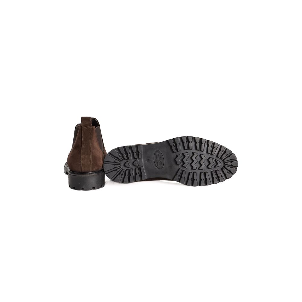 Roberto Pepe Luxury Brown Calfskin Boot