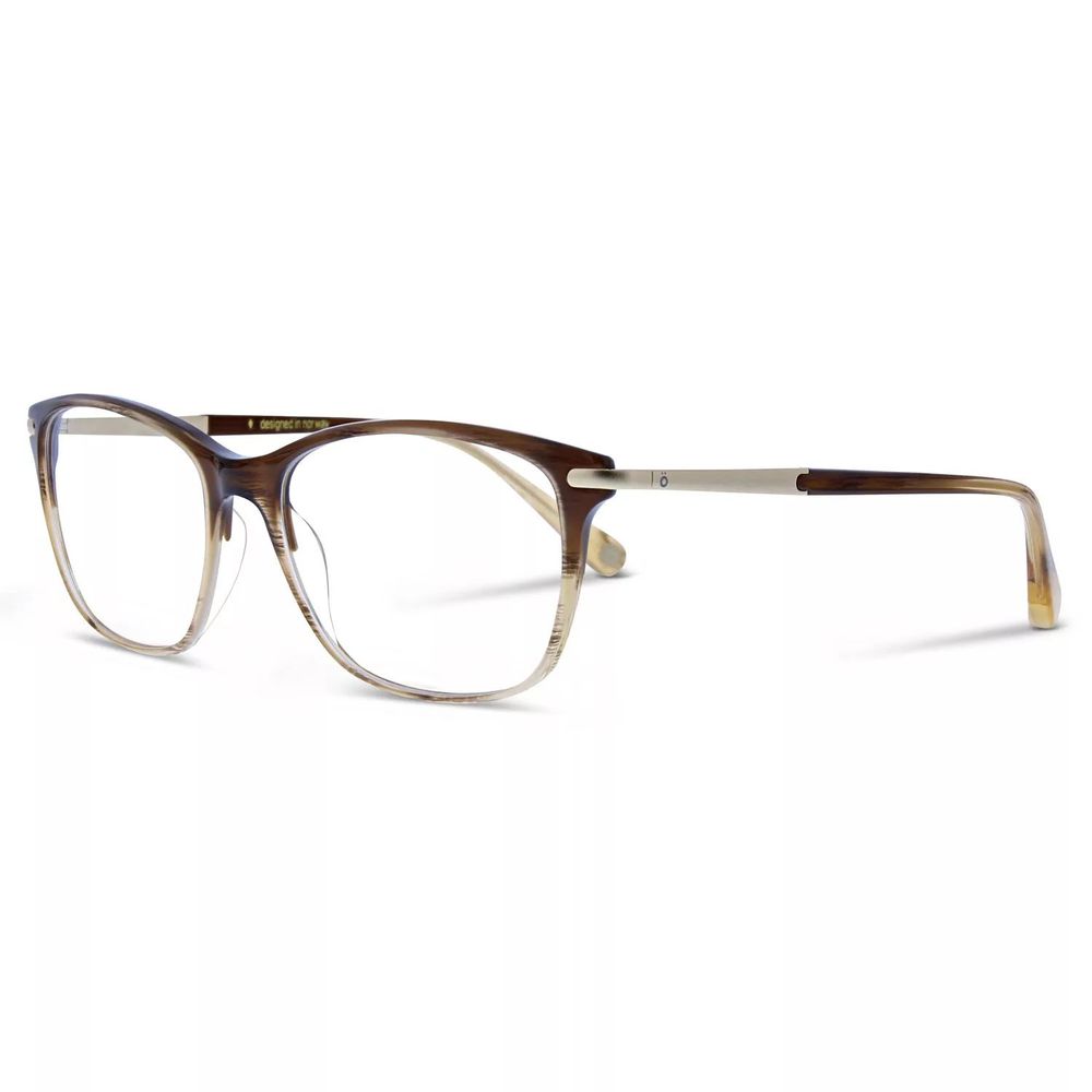 Röst Brown Titanium Glasses Frames