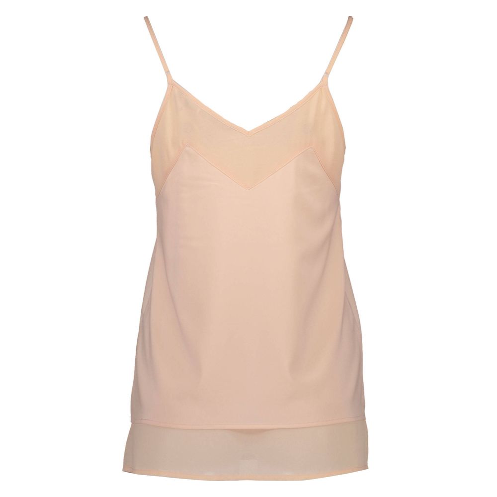 Silvian Heach Pink Polyester Tops & T-Shirt