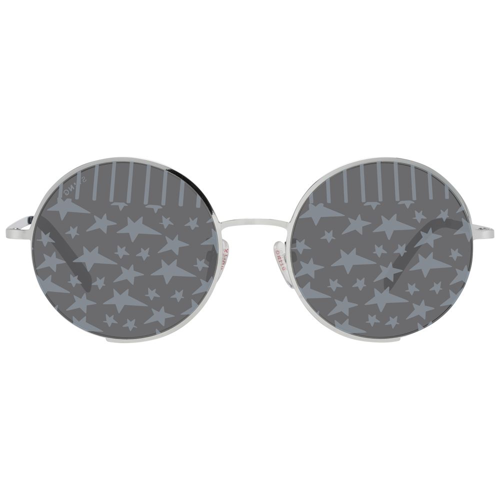 Sting Gray Metal Sunglasses