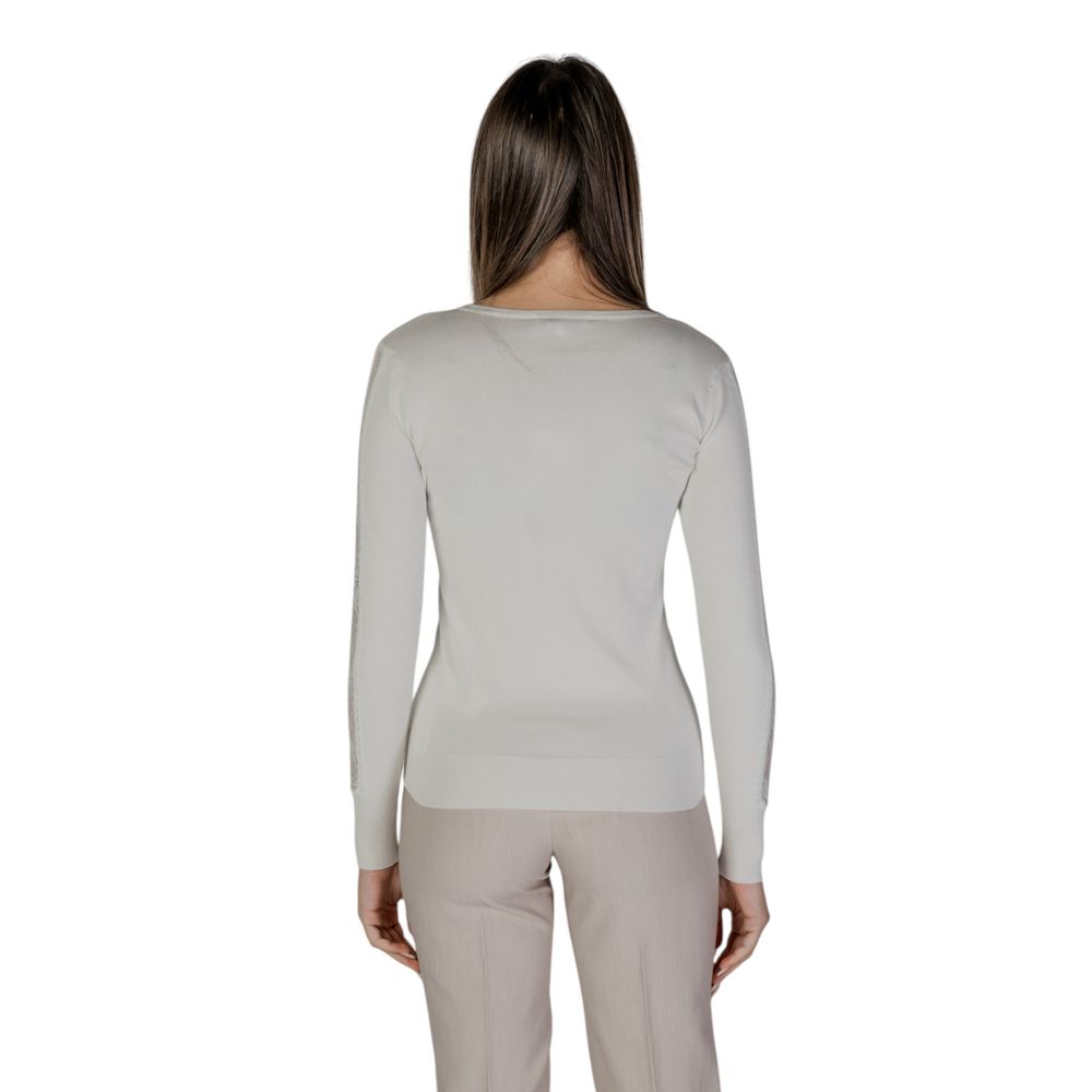 Street One Cream Viscose Long Sleeve