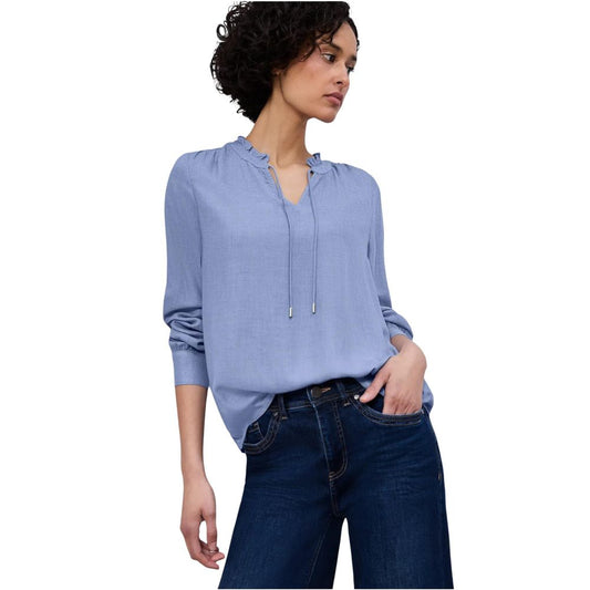 Street One Light Blue Viscose Blouse