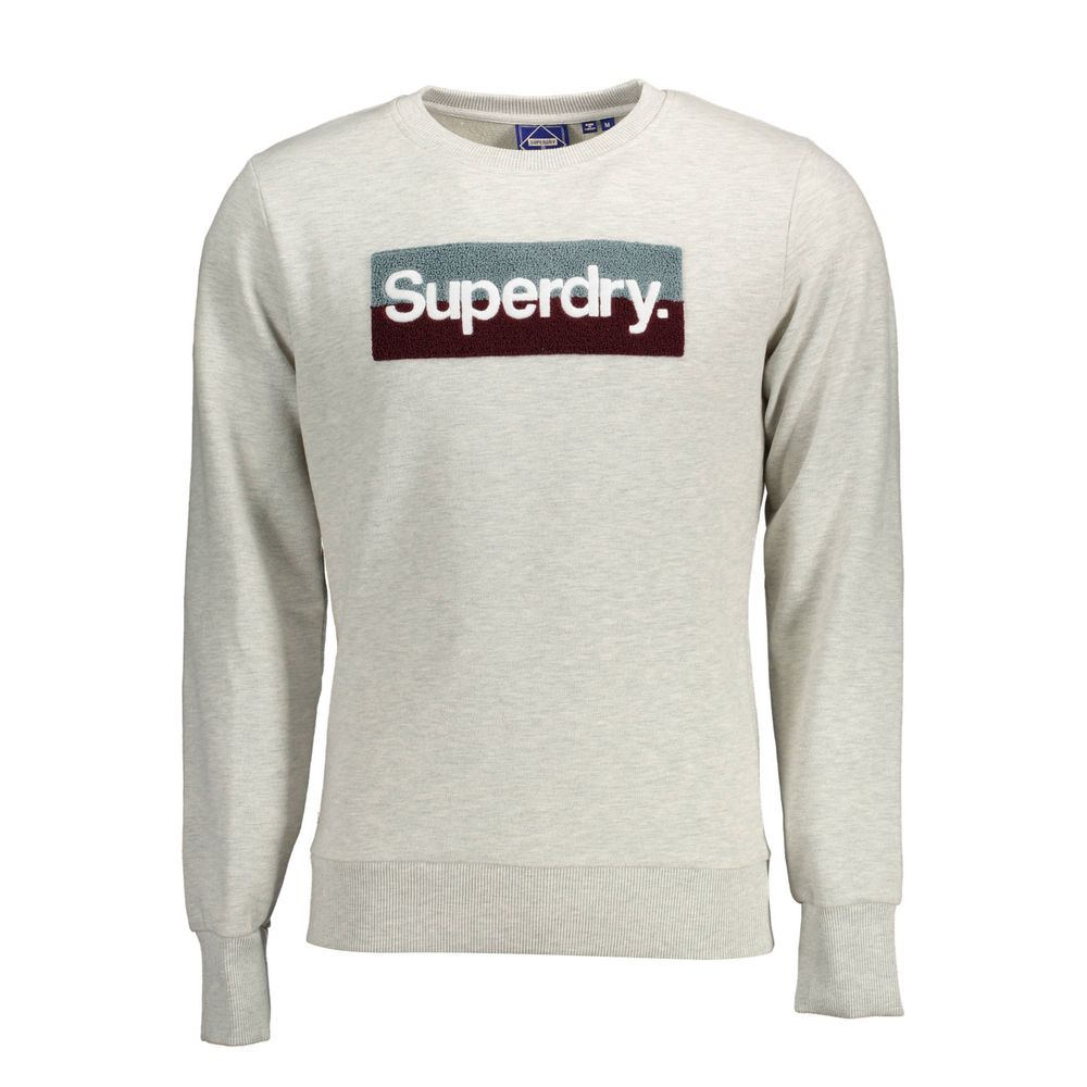 Superdry Gray Cotton Sweater