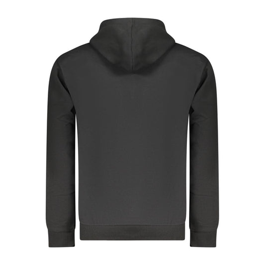 Superga Black Cotton Men Sweatshirt