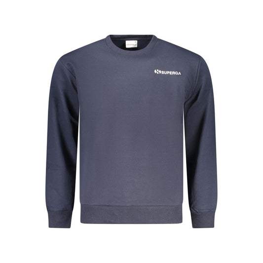 Superga Blue Cotton Sweatshirt
