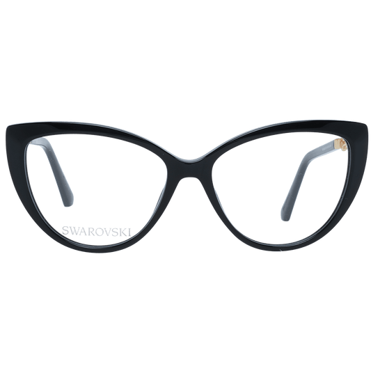 Swarovski Elegant Black Cat Eye Designer Eyeglasses