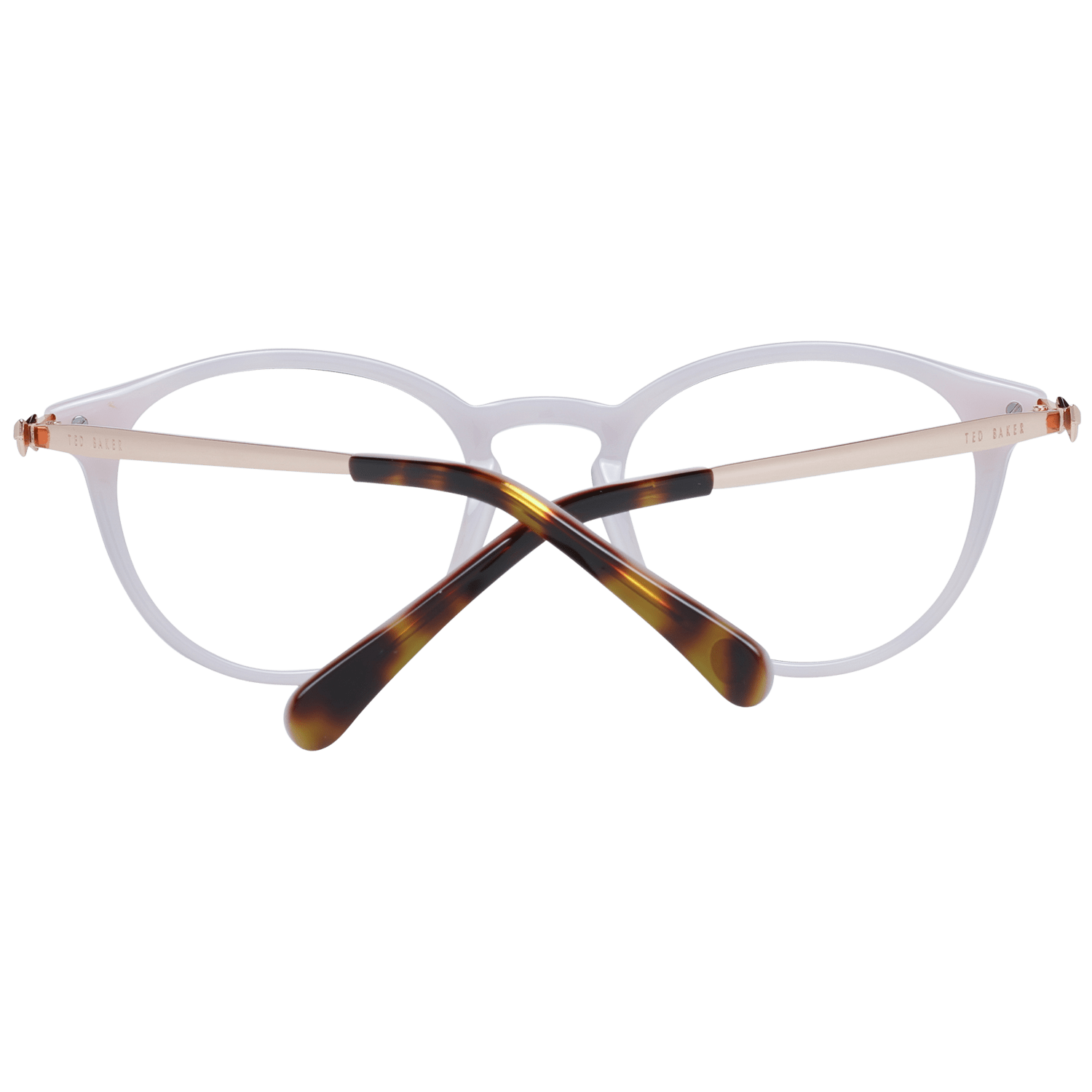 Ted Baker Chic Brown Round Full-Rim Fashion Frames