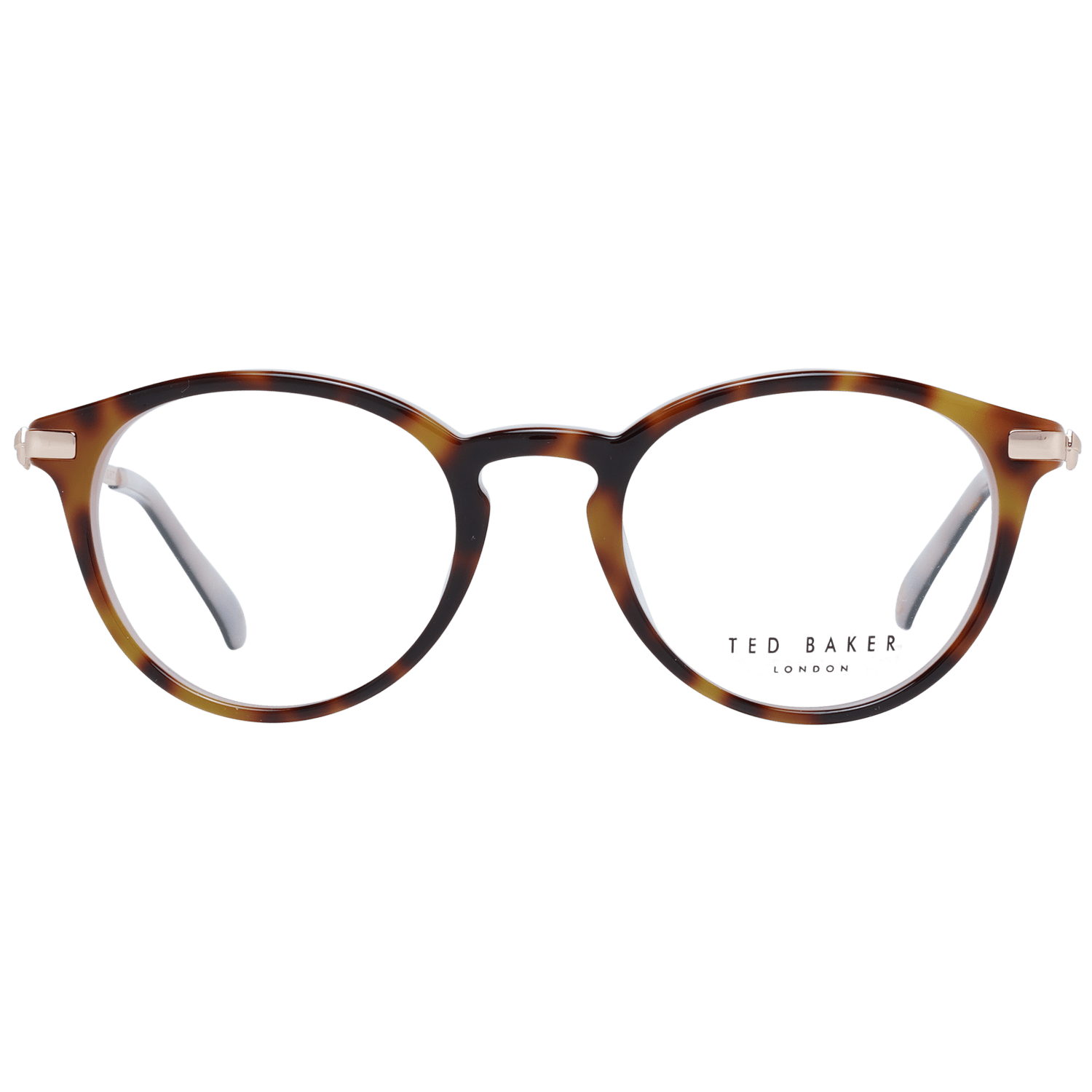 Ted Baker Chic Brown Round Full-Rim Fashion Frames