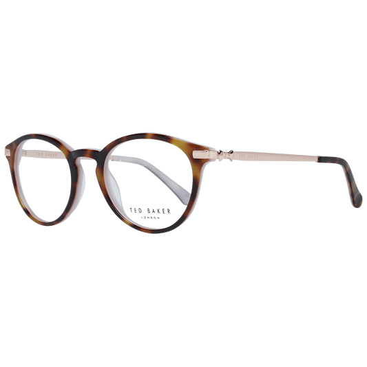 Ted Baker Chic Brown Round Full-Rim Fashion Frames