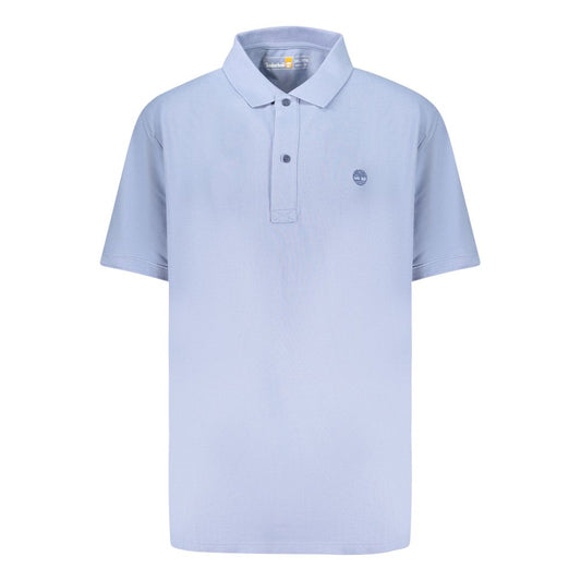 Timberland Azzurro Cotton Mens Polo Shirt