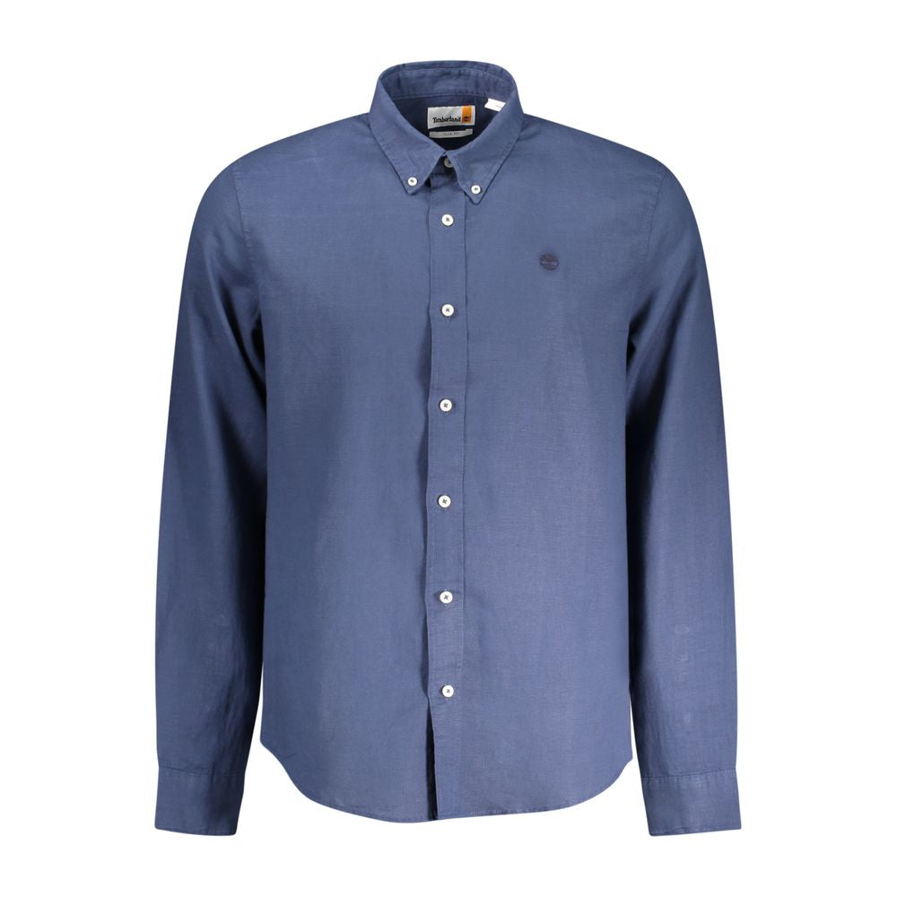 Timberland Blue Cotton Shirt