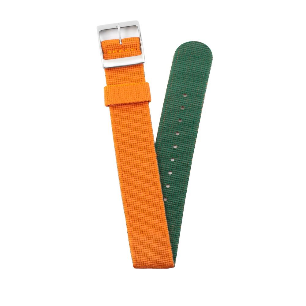 Timex Orange Nylon Watch