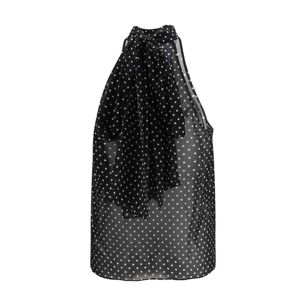 Tom Ford Bicolor Silk Top